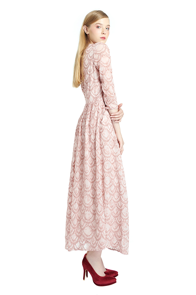 side view of the dress